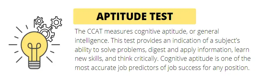 CCAT Score Report: A Short Description of the Test